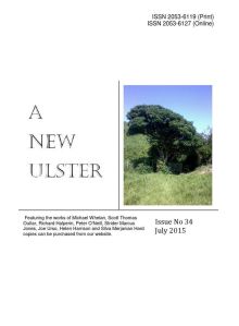 A New Ulster issue 34